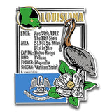 imanes del estado de Louisiana, diseños únicos