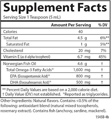 El Mejor de Todos los Aceites de Pescado de Carlson, Omega 3