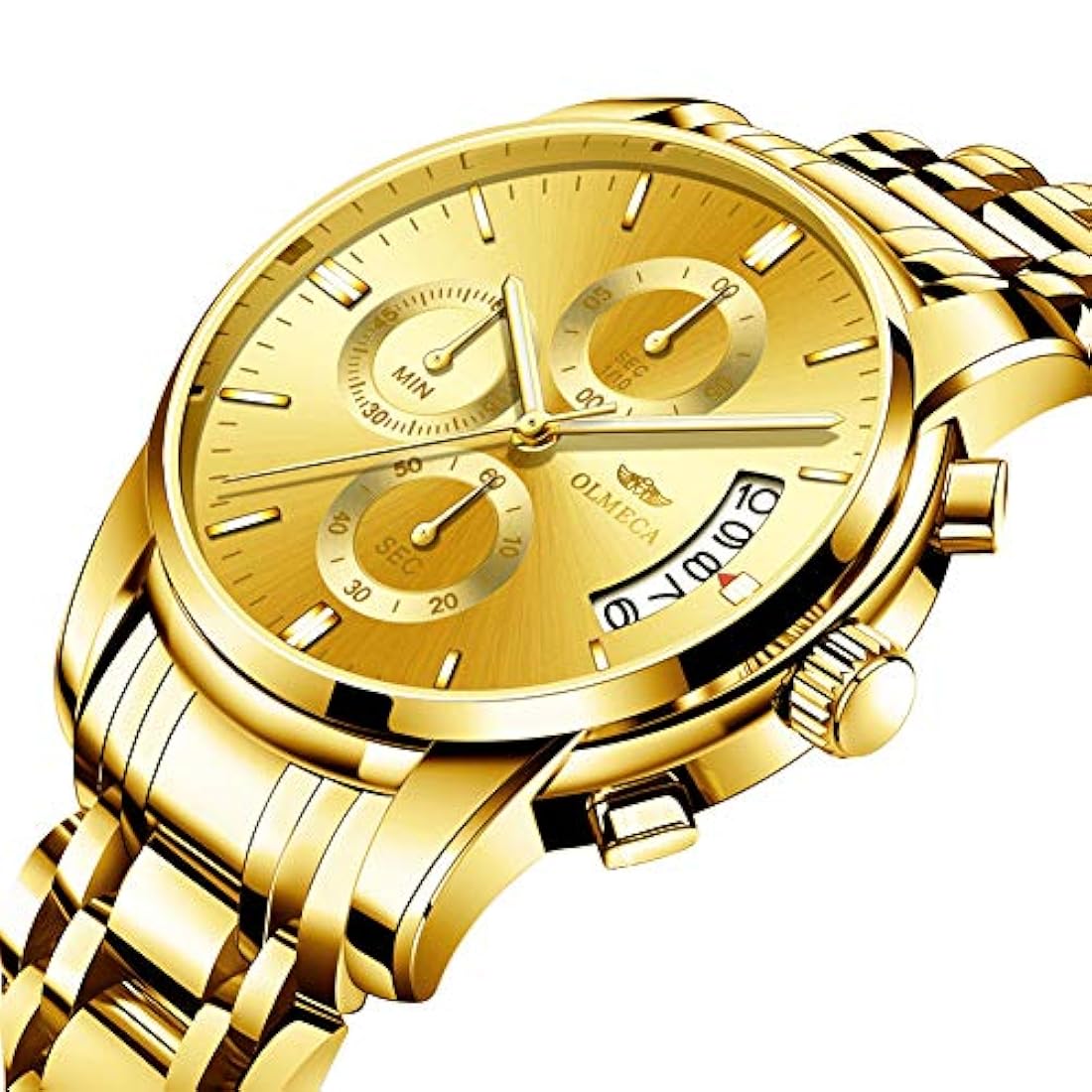 Relojes multifuncionales de cuarzo analógico para hombre