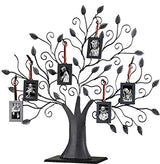 Árbol genealógico Bronze Metal con 6 marcos colgantes.