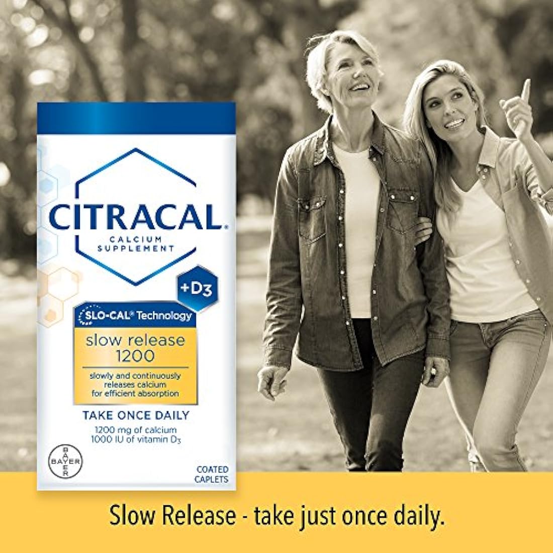Citracal de liberación lenta 1200 Mg Citrato de calcio