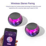 Altavoces Bluetooth inalámbricos pequeños portátiles