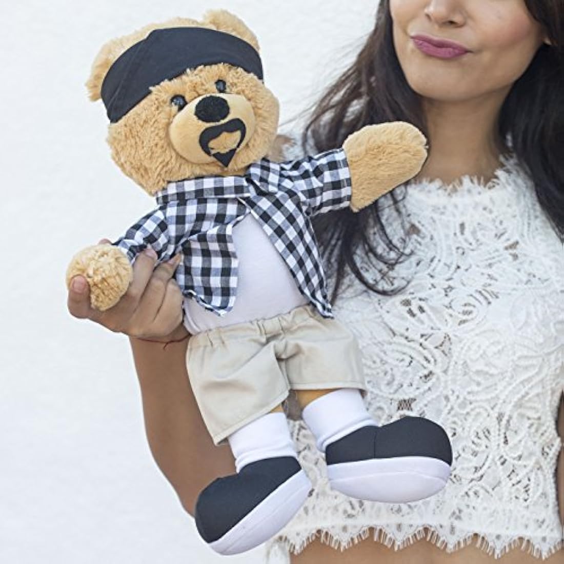 Hollabears - Oso de peluche (16.0 in), diseño de cholo