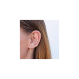Aretes tipo Elegante  para mujer chapados