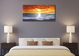 wieco Arte – Grand Vista extragrande moderno Envuelto