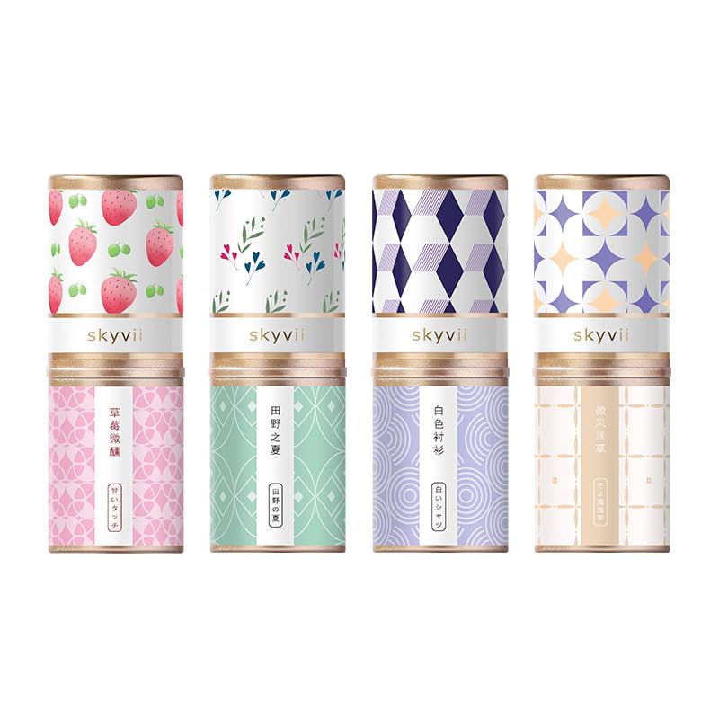 Perfume Sólido Portátil, Natural para Hombres y Mujeres