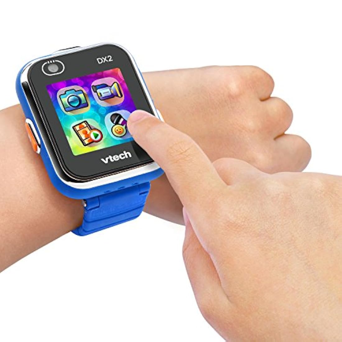 Reloj inteligente azul con Pantalla táctil y USB para niño