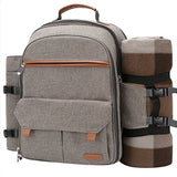 Mochila de picnic para paquete de 4 personas