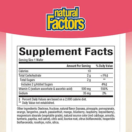 Vitamina C Natural Factors, 1332, Natural, 1, 1