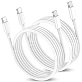 Pack de 2 cables de carga rápida tipo C de 6 pies