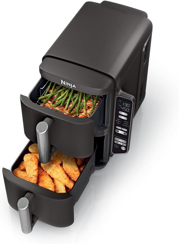 Freidora de aire Ninja, 8QT, 6 en 1, SL201