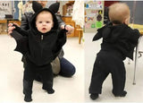 Disfraz Halloween Weixinbuy para Niño/a, Bata con Capucha, Bat