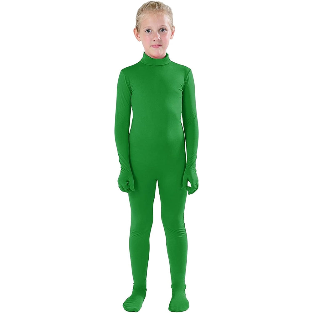Disfraces enterizo de cuerpo completo verde talla L