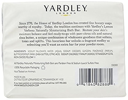 Yardley London Lemon Verbena  Barra hidratante con manteca