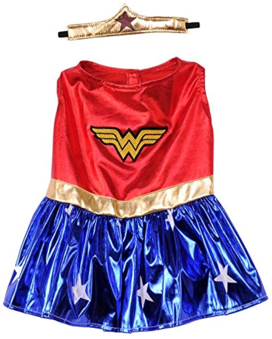 Disfraz de DC Comics Wonder Woman para mascotas