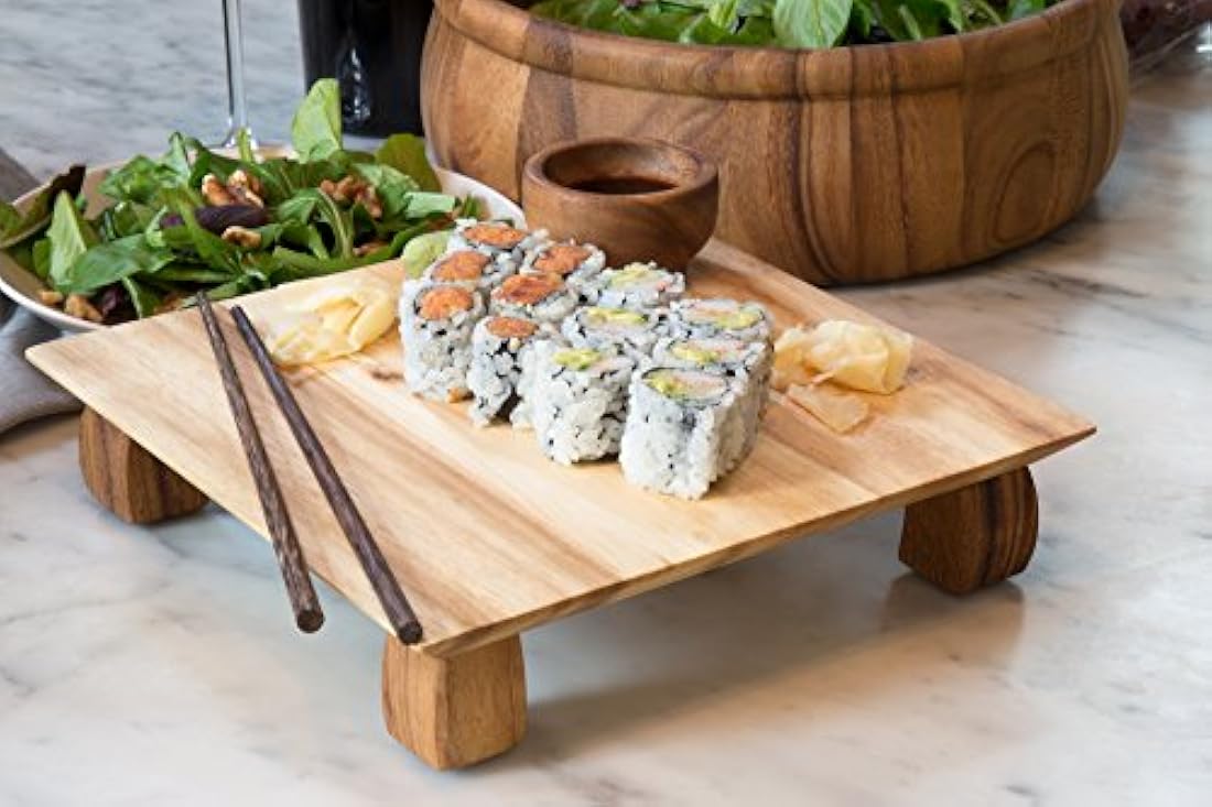 plato de sushi con pies talla única