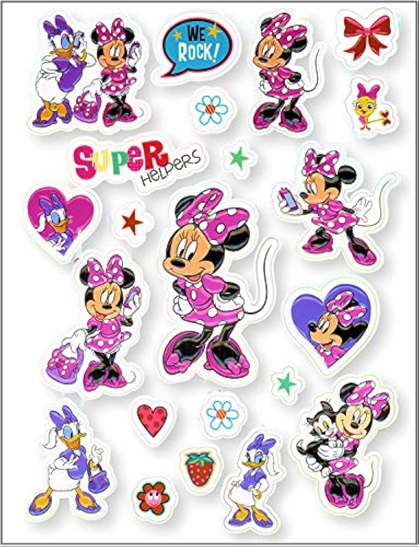 Pegatinas gigantes de Minnie Mouse extra grandes