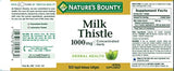 Nature's Bounty Leche Píldoras y Suplemento de Salud Herbal
