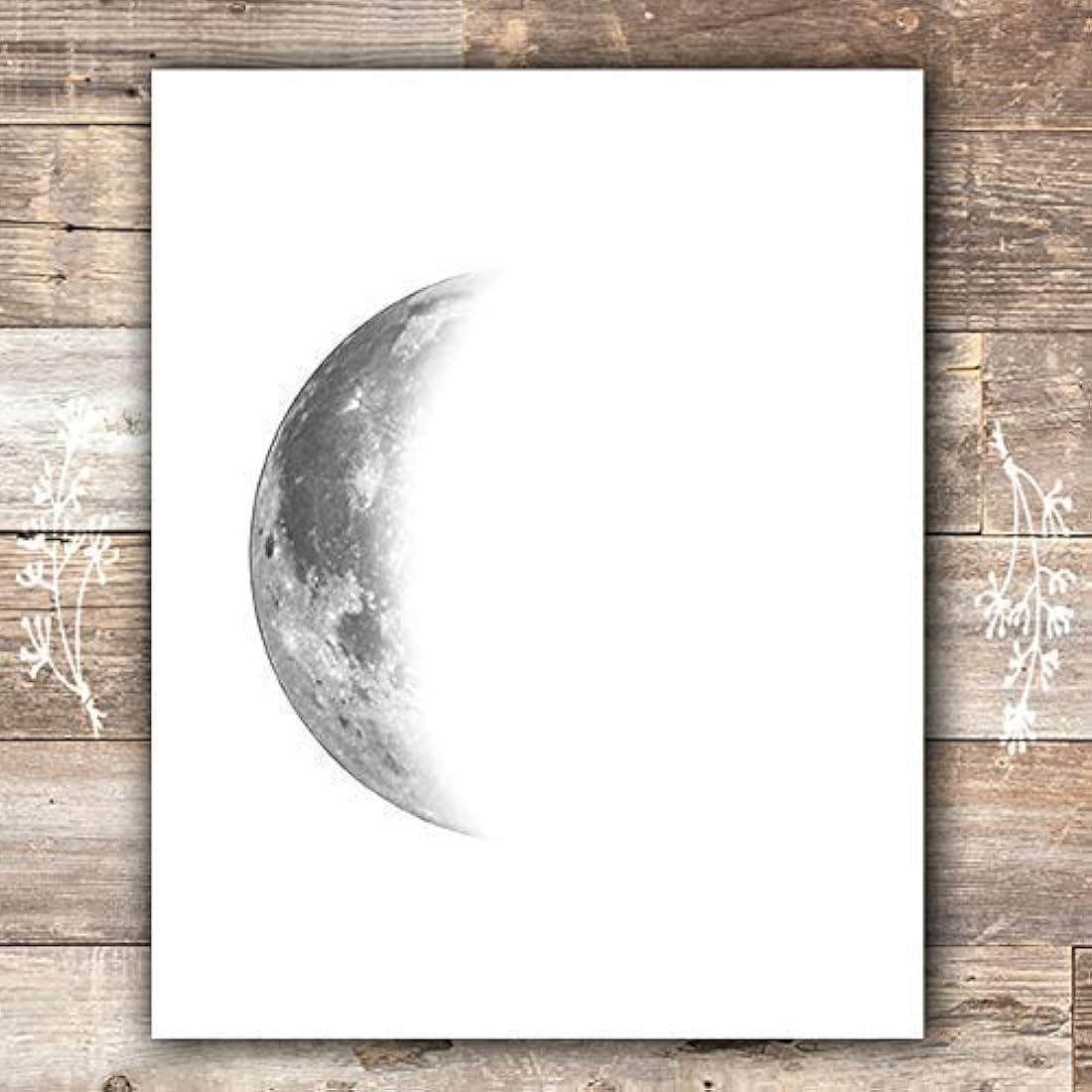 Impresiones de arte de pared de fases lunares