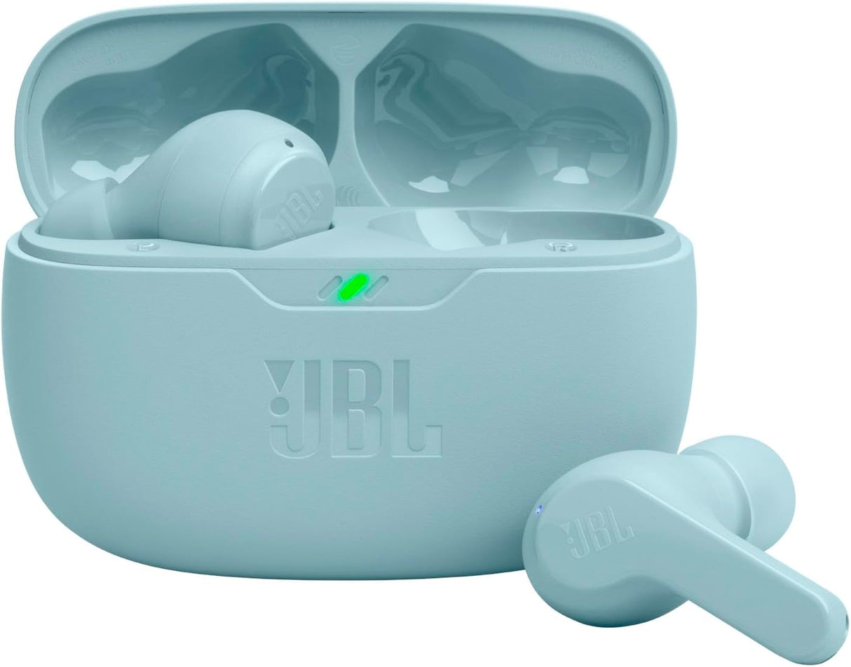 Auriculares Inalámbricos JBL Vibe Beam, Sonido Profundo, 32h
