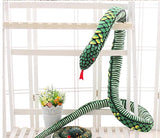 peluche de Boa Snake, color verde 113 in