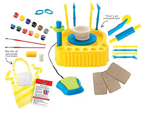 Juguete Kit de ruedas de arcilla para niños