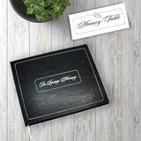Libro de invitados para Funeral. Marca Pyle