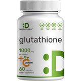 Suplemento de glutatión 1000 mg por porción 98% de pureza