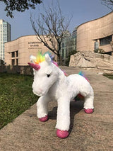 Peluche de unicornio arcoíris de peluche de 14 pulgadas