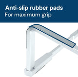 Soporte plegable para laptop ventilado universal de aluminio