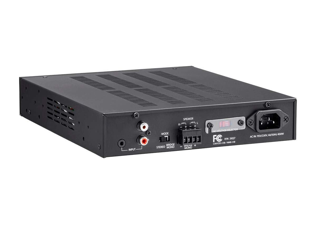 Amplificador Monoprice Unity 450W, Clase D, Estéreo, Puenteable