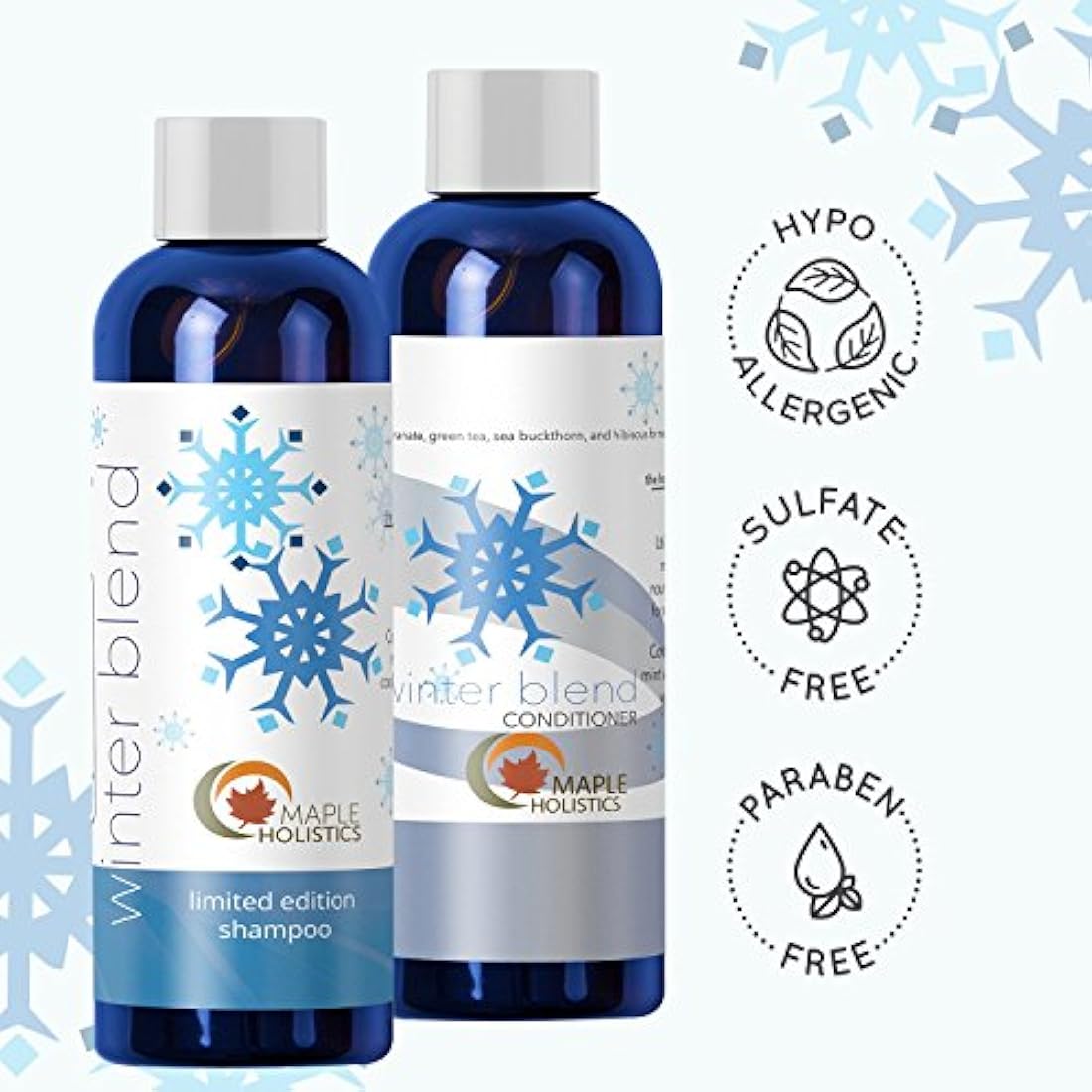 shampoo y Acondicionador Natura Menta para mujeres y hombres