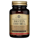 Biotina 1000 mcg, 100 cápsulas vegetales