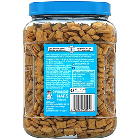 Comida para gatos crujientes y suaves