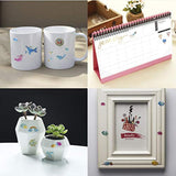 SAVITA 400 Epoxy Stickers para niños Niñas 3D Puffy Stickers