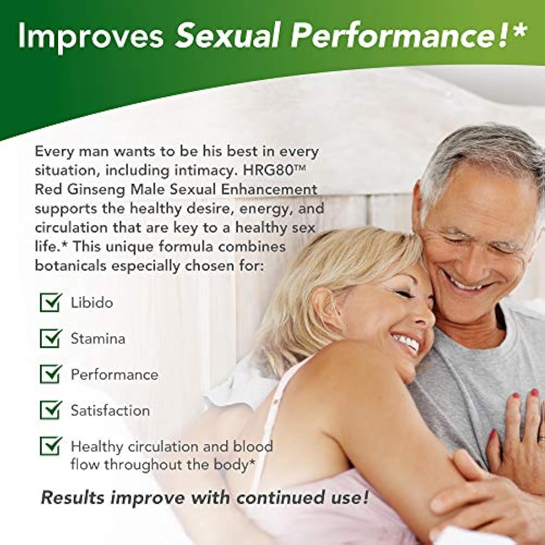 Terry Naturalmente HRG80 Mejora sexual masculina de ginseng