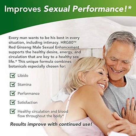 Terry Naturalmente HRG80 Mejora sexual masculina de ginseng