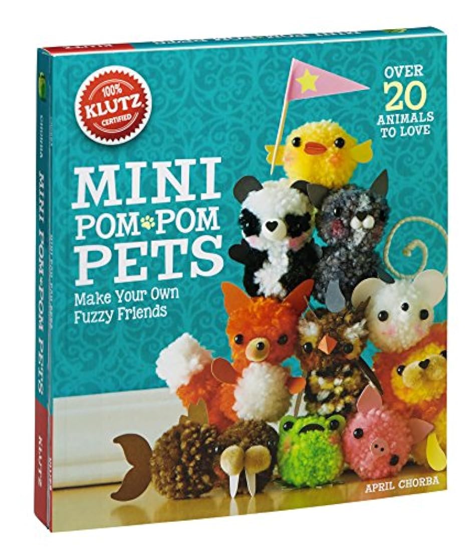 Klutz Libro para hacer tus propias mascotas de minipompones