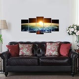 Paneles con modernas impresiones giclee de paisajes marinos