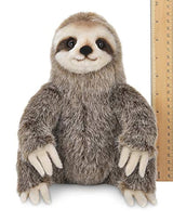Peluche con tres dedos de perezoso con tres dedos (10.0 in)