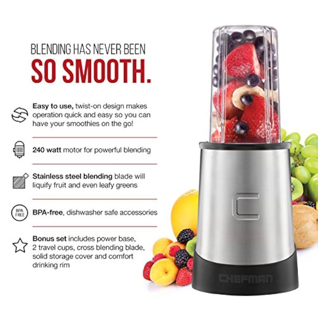 Batidora personal Chefman Ultimate