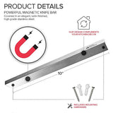 Barra magnética de acero inoxidable de 10.0 para cuchillos