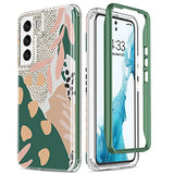 ESDOT Funda para Samsung Galaxy S22, grado militar, prueba de caídas de 21 pies, funda resistente con diseños de moda para mujeres y niñas, funda protectora para Galaxy S22 de 6.1 pulgadas, patrones Niee