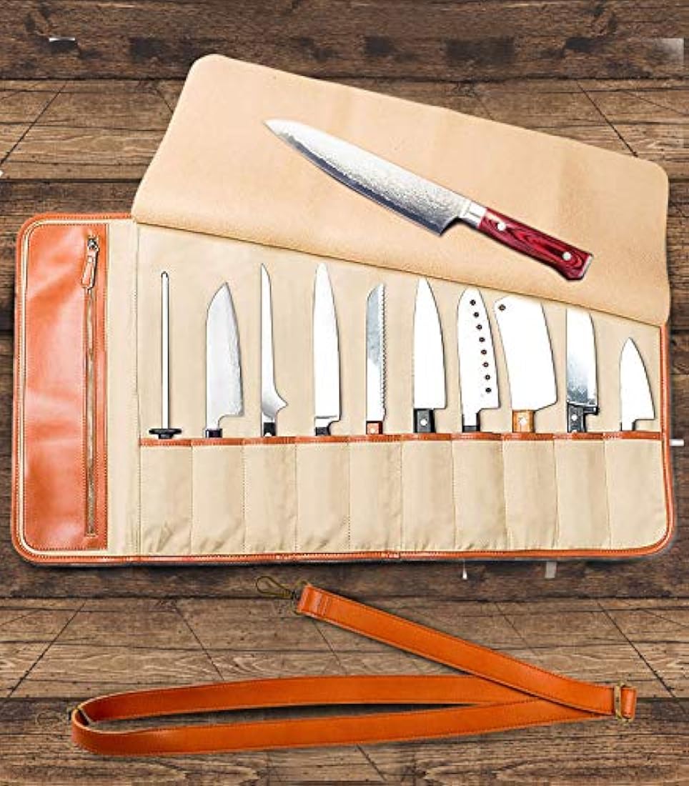 Bolsa de transporte para cuchillos de chef con capacidad