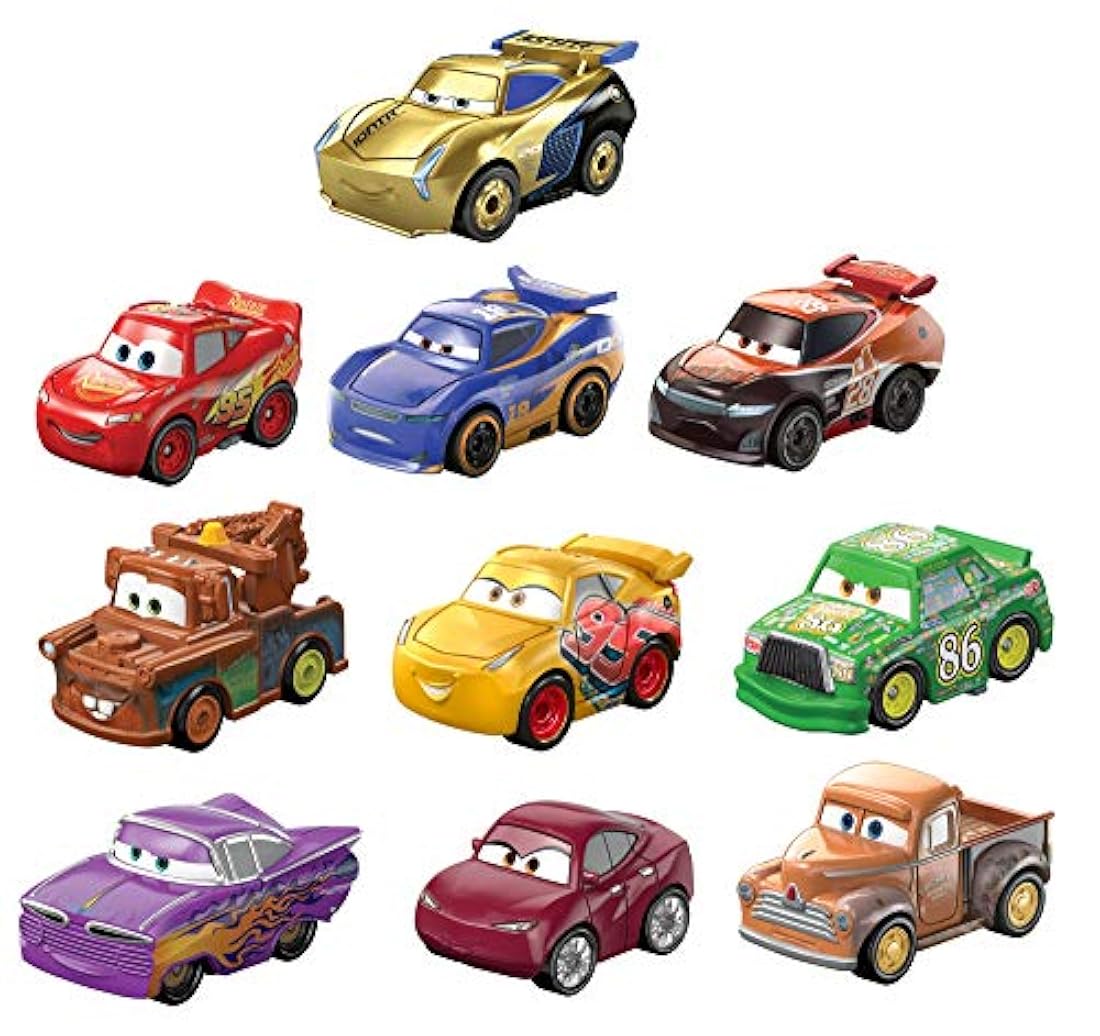 Cars Mini Racers Derby Racers Series 10-Pack,
