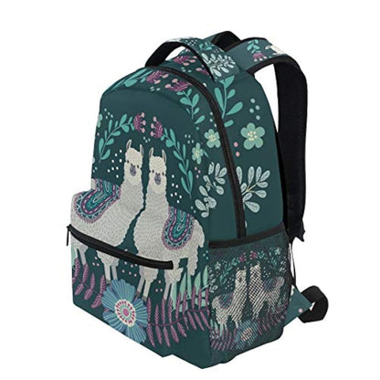 Morral con diseño de llama