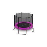 Trampolín al aire libre para niños SereneLife ‎SLTRA10PNK