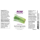 Aceite de limoncillo, 100% puro