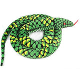 peluche de Boa Snake, color verde 113 in