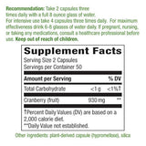 Nature's Way Cranberry Fruit, 465mg, 100 cápsulas, 12150